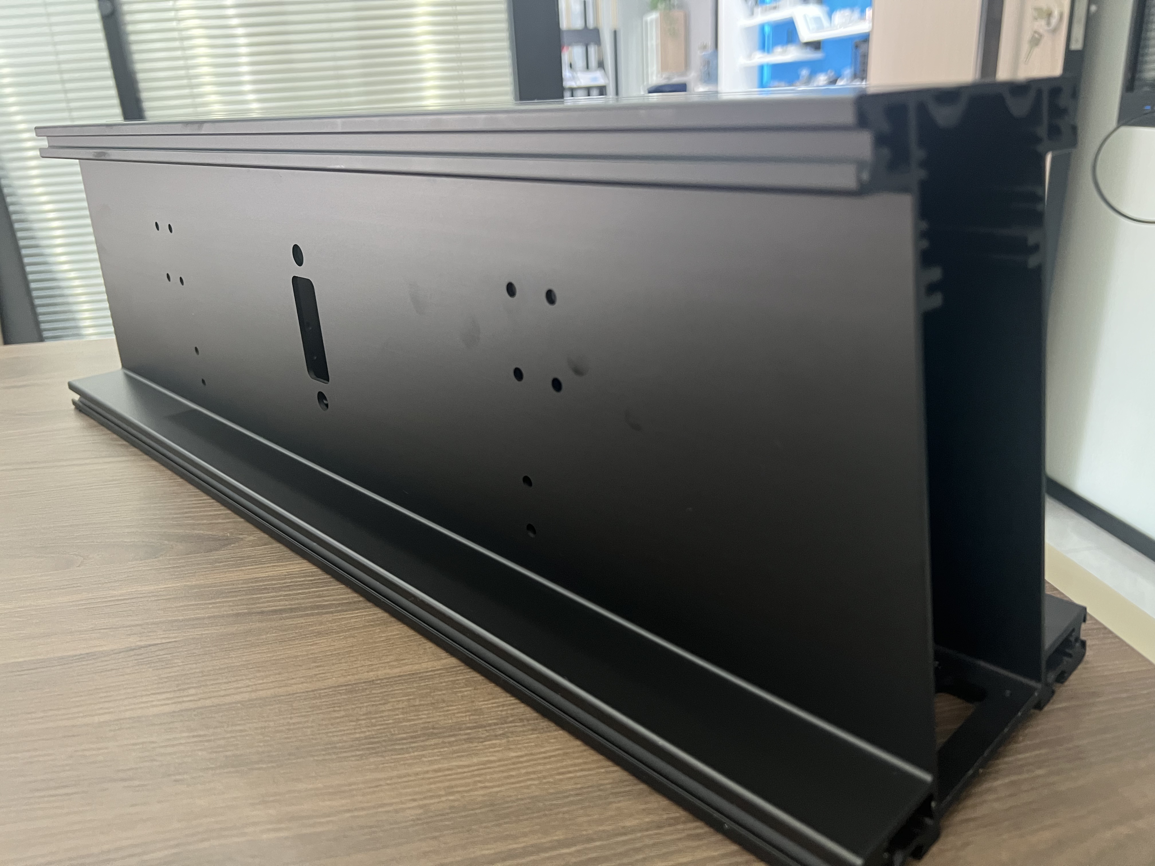 Machined aluminum enclosure components